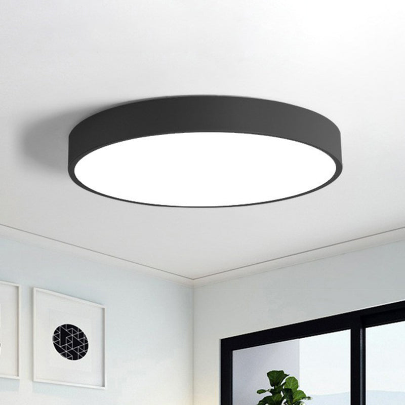 Ultra-tunn LED taklampa | 12" inbyggd | 1" tunn profil | LED