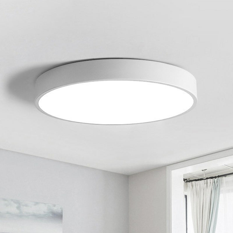 Ultra-tunn LED taklampa | 12" inbyggd | 1" tunn profil | LED