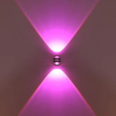 CrystalGlow – LYX LED Vägglampa med Kristaller