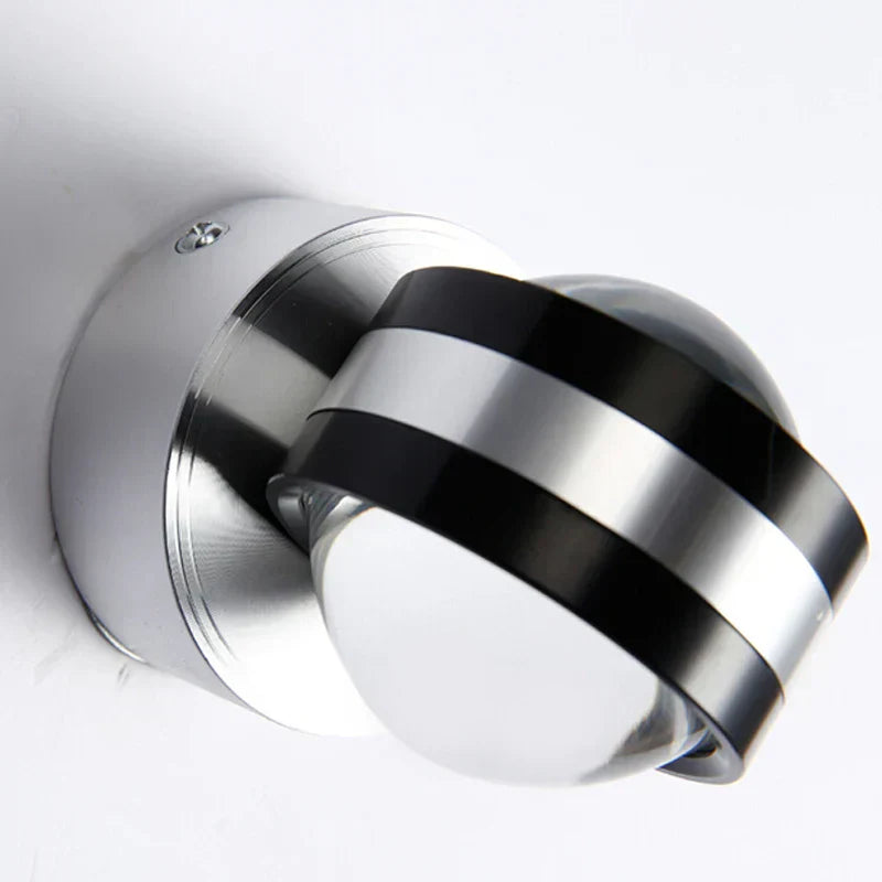 CrystalGlow – LYX LED Vägglampa med Kristaller