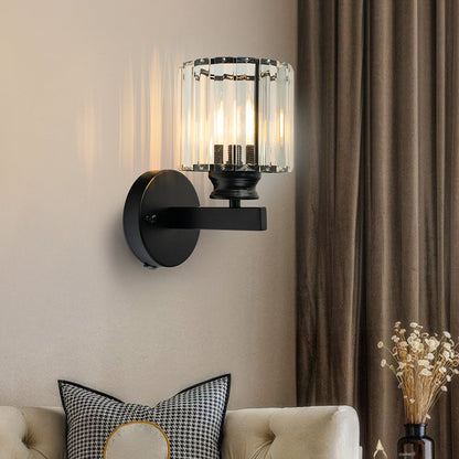Kristallvägglampa - Rund eller Fyrkantig