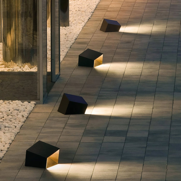 Cube Solarlampa för Utomhusbruk