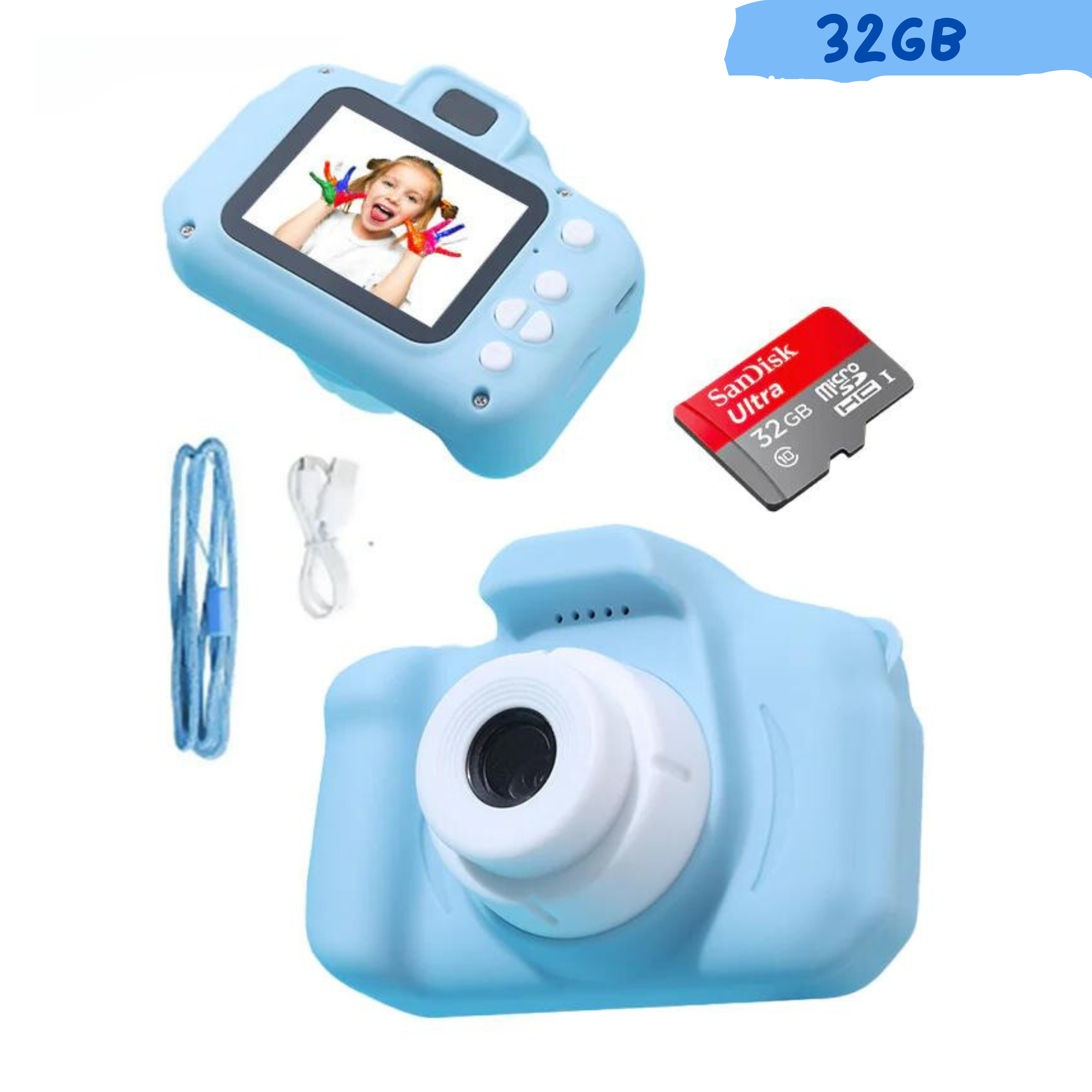 Carvallo - Barnvänlig digitalkamera för unga skapare och upptäcktsresande