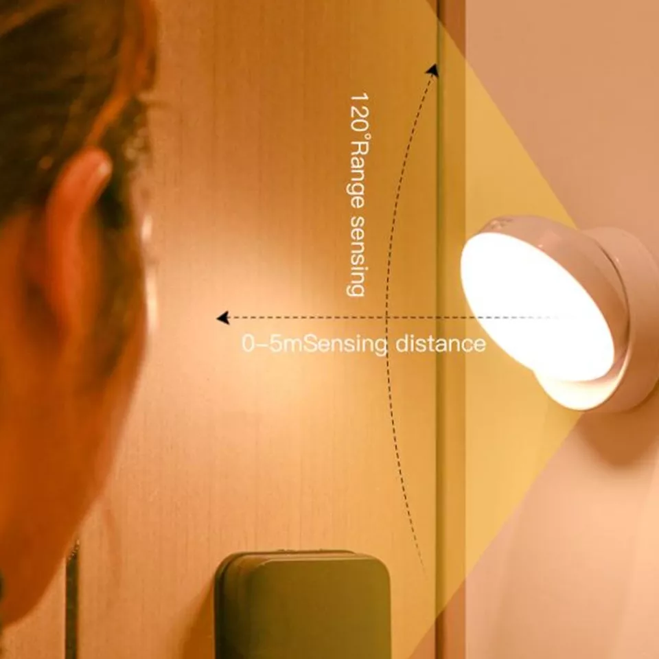 LED Rörelsesensorlampa för inomhusbruk