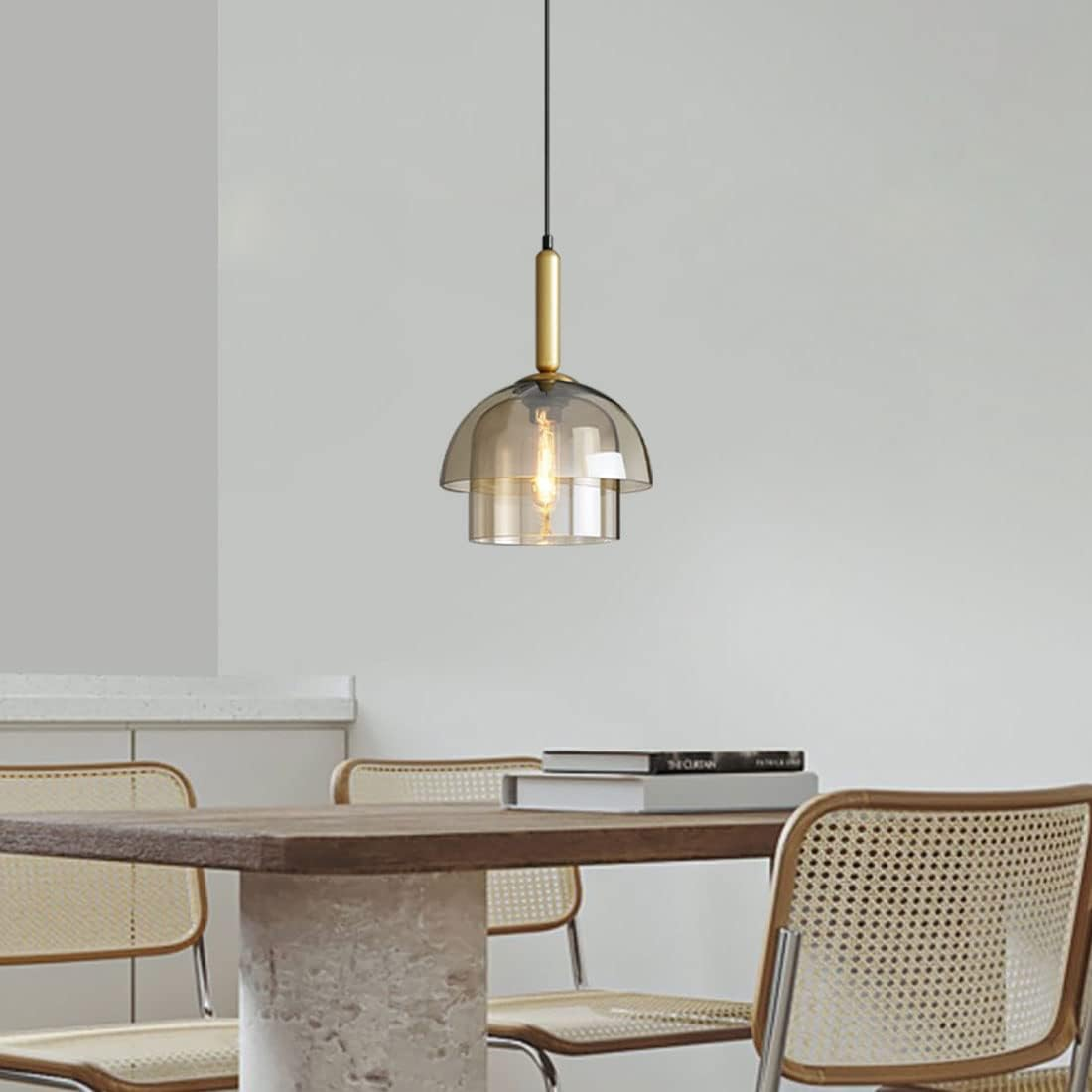 Moderna Glaskupol Taklampa
