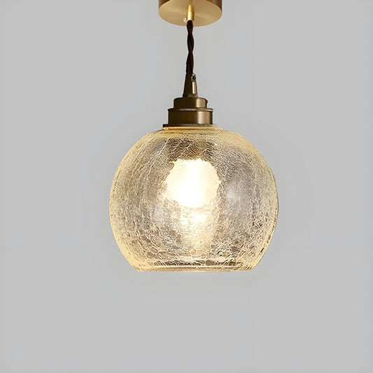 GlossyGlass Light - Nordisk kristallglas minimalistisch hängande lampa