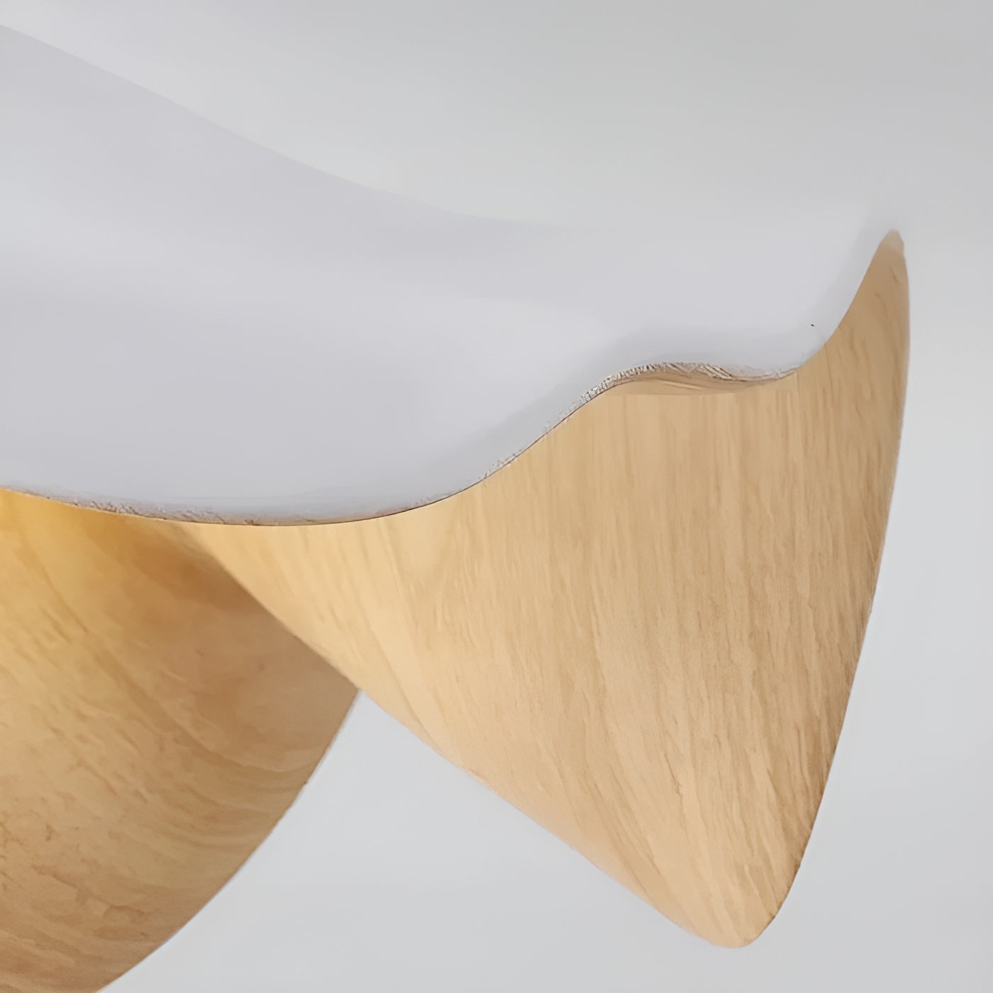 PetalBeam Light – Nordisk Lotusblad Trä Taklampa