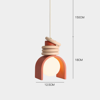 Fransk Stil Kräm Vax Taklampa