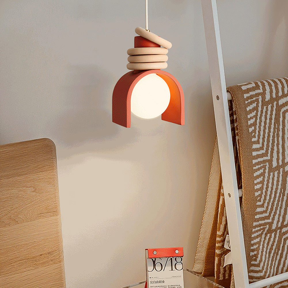 Fransk Stil Kräm Vax Taklampa