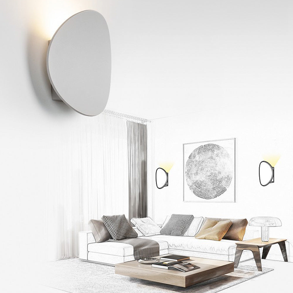 Kreativ Aluminium Skiva LED Vägglampa