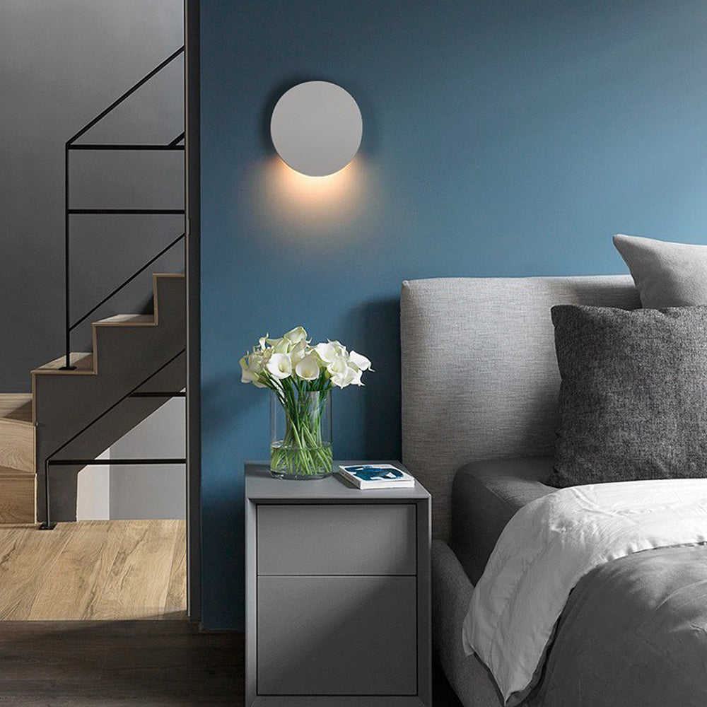 Kreativ Aluminium Skiva LED Vägglampa
