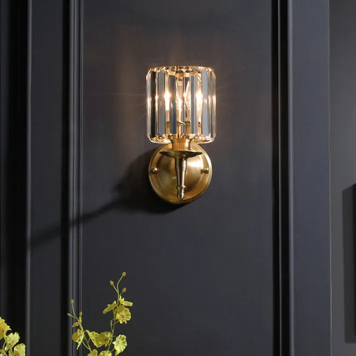 LumiCrystal – Lyxig Kristall Vägglampa