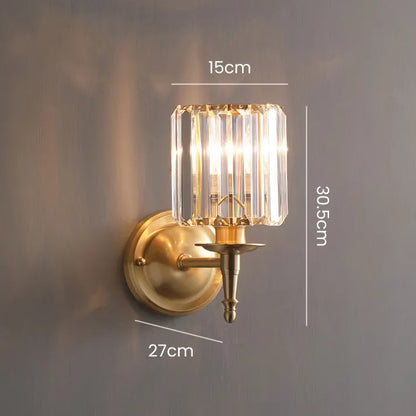 LumiCrystal – Lyxig Kristall Vägglampa