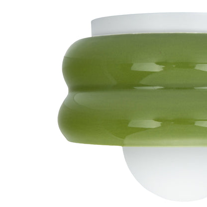 Modern Randig Enkel Keramisk Vägglampa