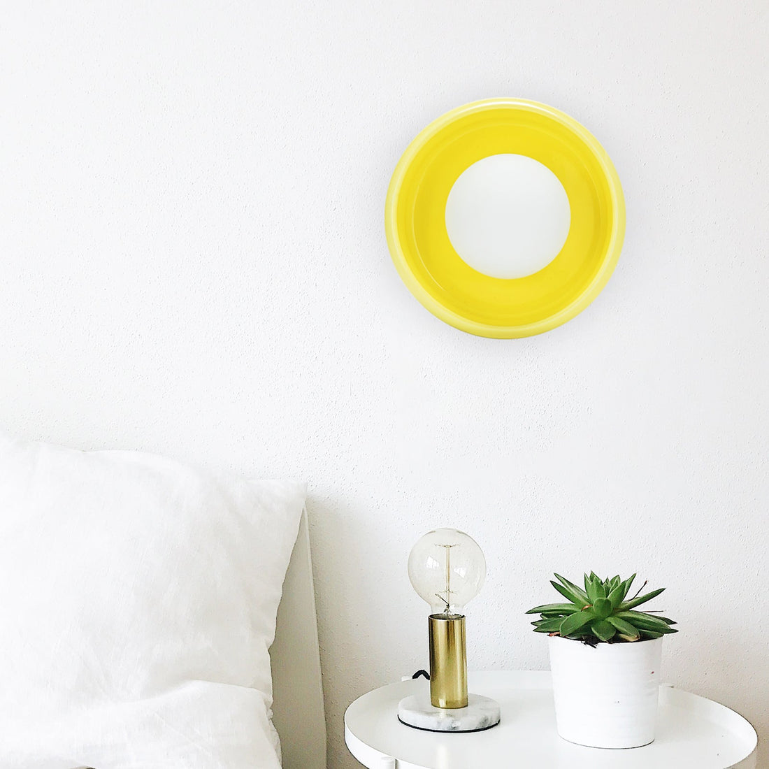 Modern Randig Enkel Keramisk Vägglampa