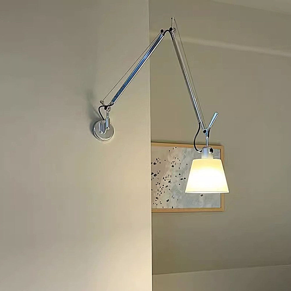 Modern Svängbar Silver Vägglampa