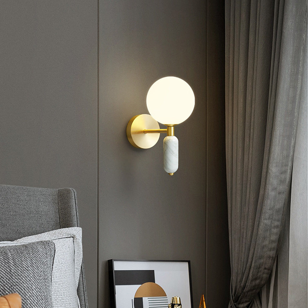Modern Marmor Sänglampa Vägglampa