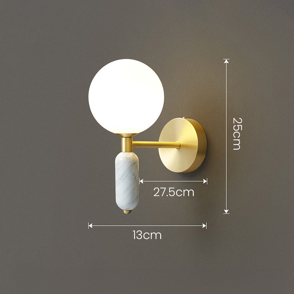 Modern Marmor Sänglampa Vägglampa