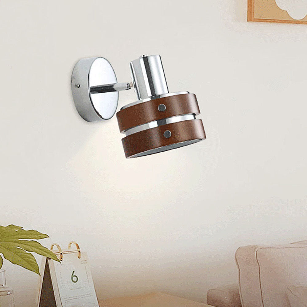 Fransk Stil Brun Mini Vägglampa