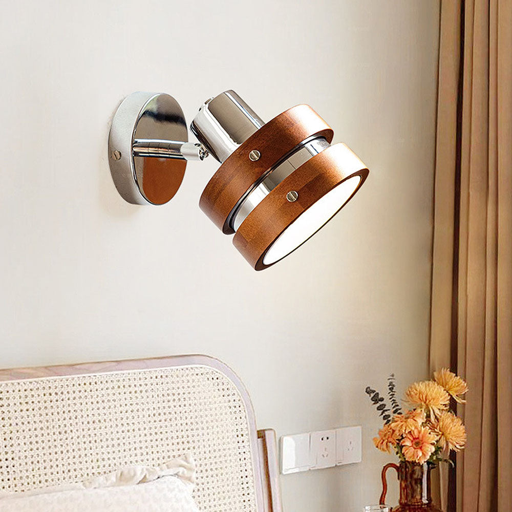 Fransk Stil Brun Mini Vägglampa