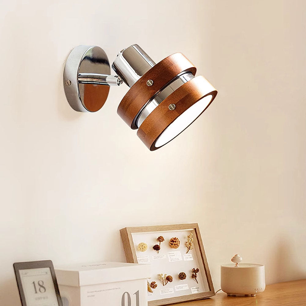 Fransk Stil Brun Mini Vägglampa
