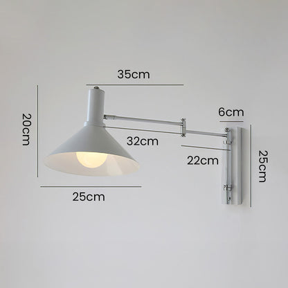 Modern vridbar järnvägglampa