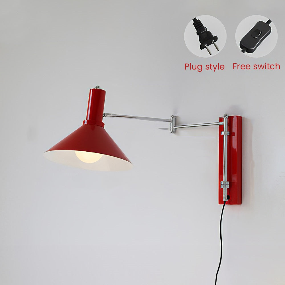 Modern vridbar järnvägglampa