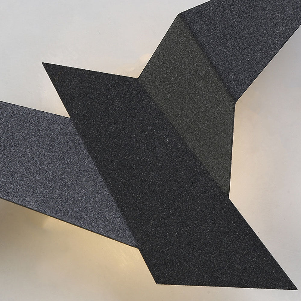 Fågelformad Järnvägglampa