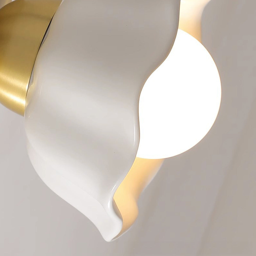 Fransk Vit Justerbar Vägglampa