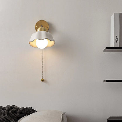 Fransk Vit Justerbar Vägglampa