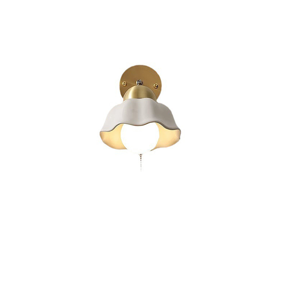 Fransk Vit Justerbar Vägglampa