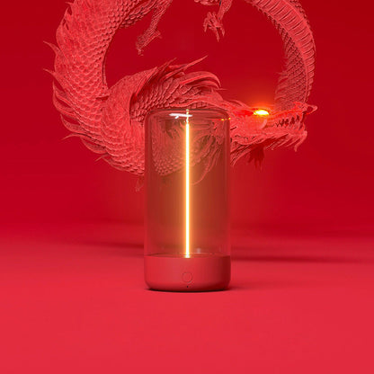 Modern magnetisk transparent akryl mini bordslampa