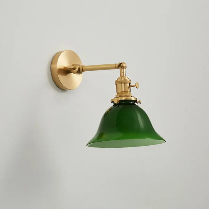 VintageGreen – Justerbar Klassisk Vägglampa för Stilren Belysning