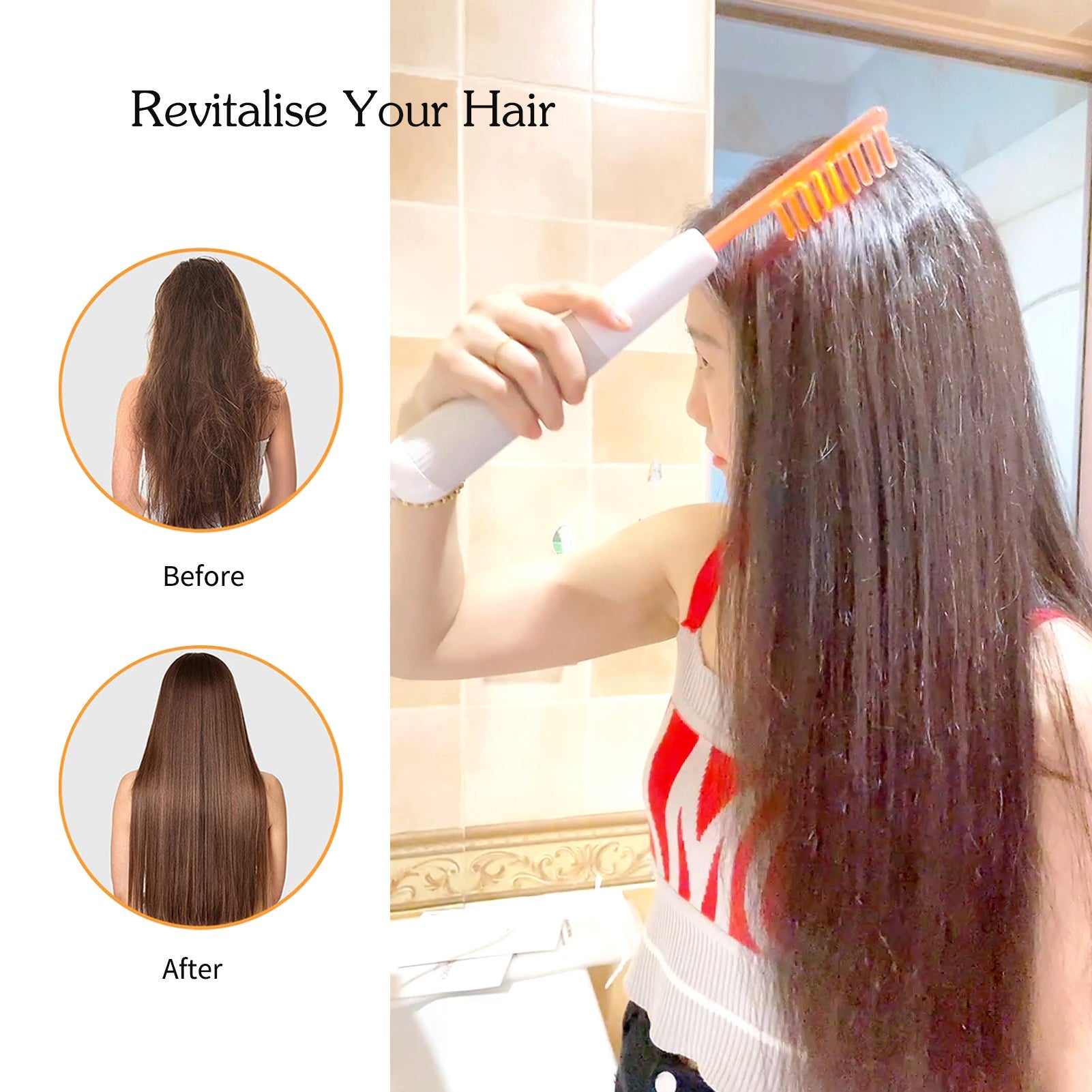 Professionell Högfrekvens Ansikts- och Hårterapi Penna