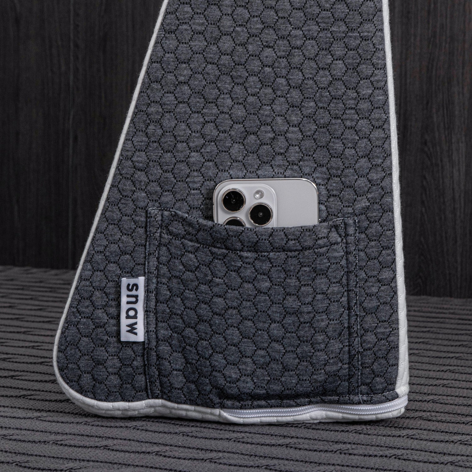 Deluxe Lutande Reflux Kuddstöd med Memory Foam