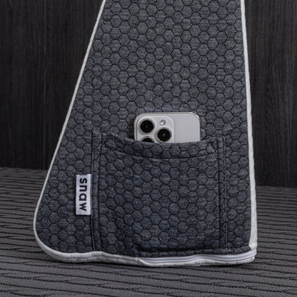 Deluxe Lutande Reflux Kuddstöd med Memory Foam