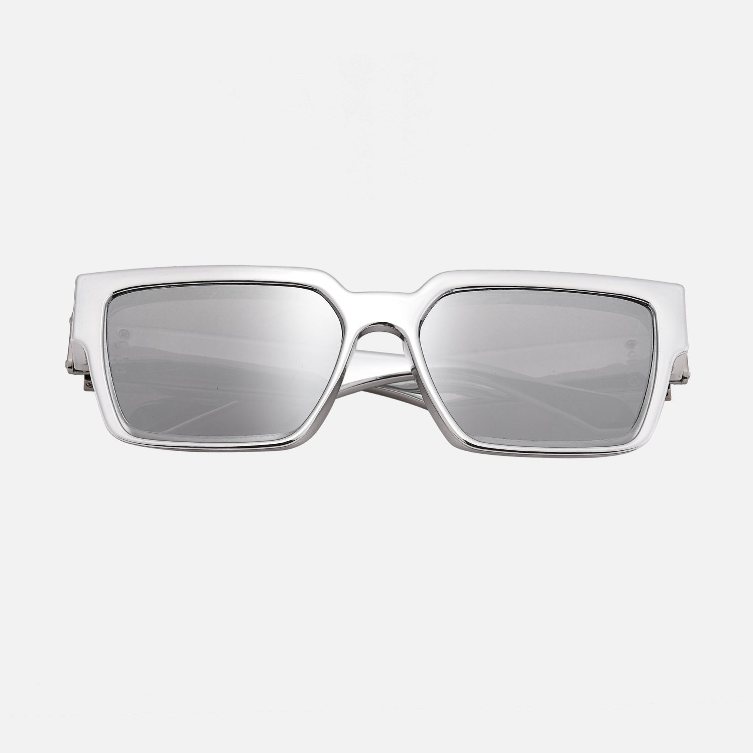 Svarta Fyrkantiga UV-skyddande Solglasögon