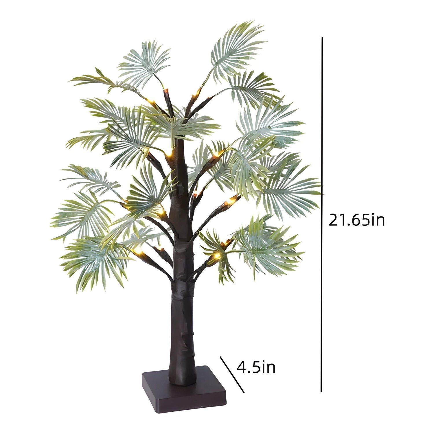 PalmSparkle Lights - Jul LED Palm Dekoration Ljus