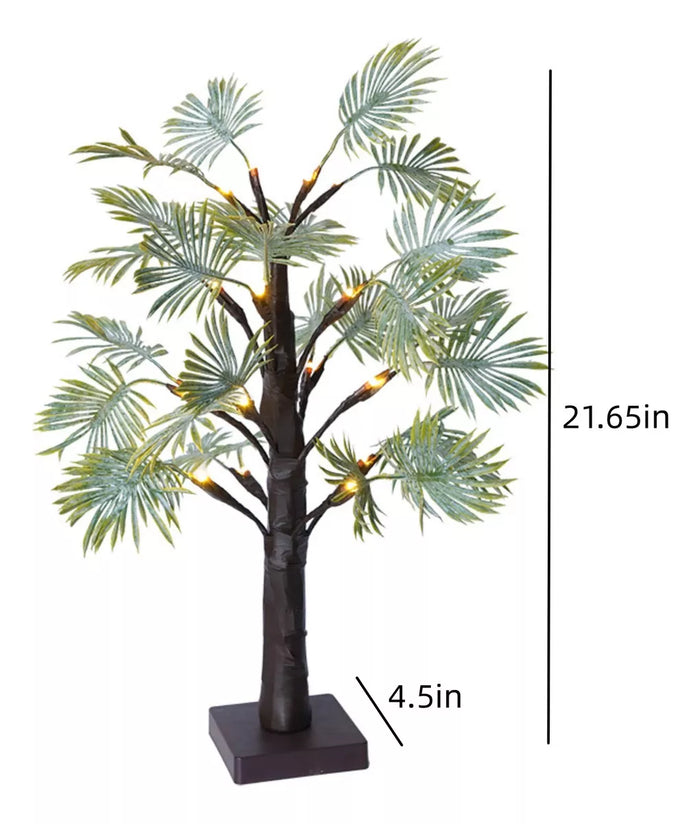 Carvallo – LED julbelys med palmbladdesign