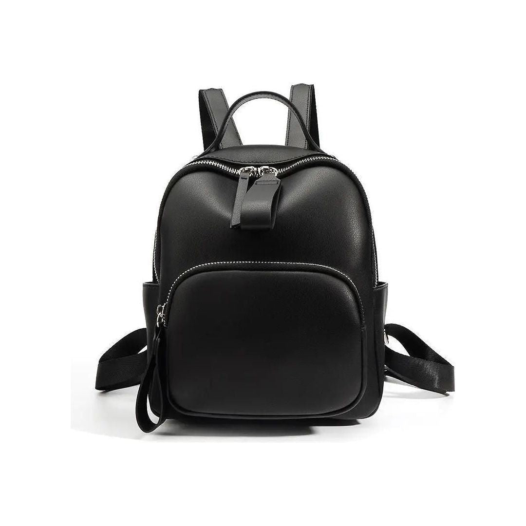 Nuvanié Lyx Dams Rucksack | Handgjord av Veganläder | Mångsidig &amp; Stilren | I 4 Färger