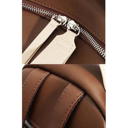 Nuvanié Lyx Dams Rucksack | Handgjord av Veganläder | Mångsidig &amp; Stilren | I 4 Färger