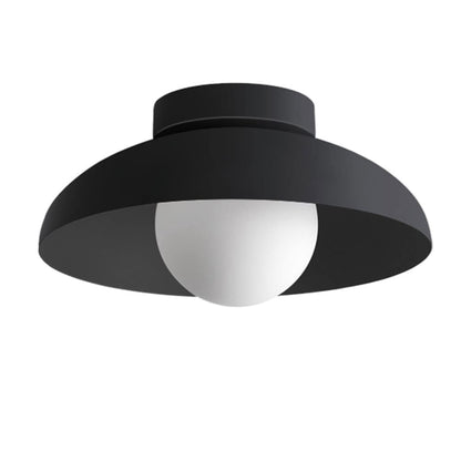 Modern Metallisk Semi-Flush Taklampa för Hallen
