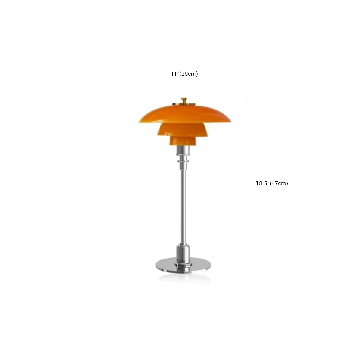 Aros Layer | Dimbar LED-bordslampa i skandinavisk Layer-design