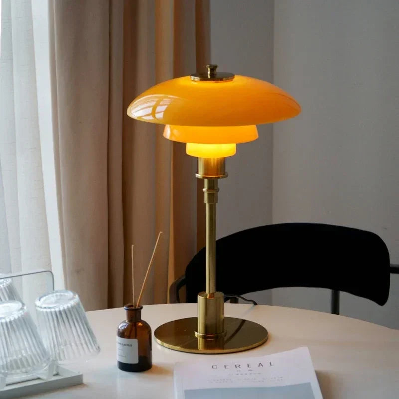 LumeSphere – Bordslampa i glas med dimbar LED