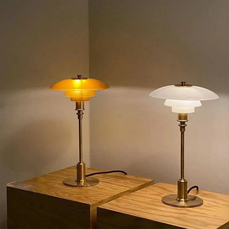 LumeSphere – Bordslampa i glas med dimbar LED