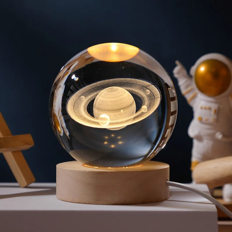 NebulaSphere – 3D-solssystem i en glaskula
