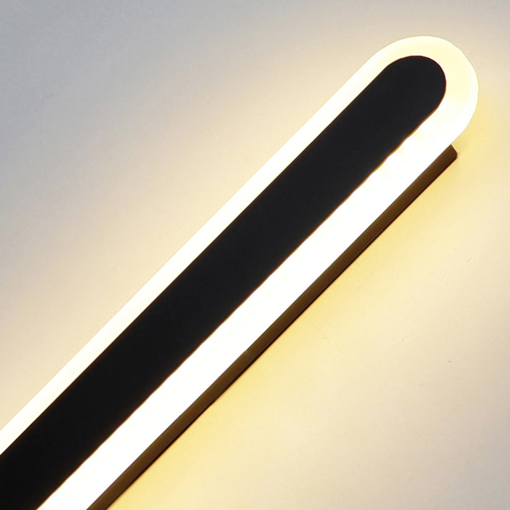 Utomhusvägglampa Modern Svart Vattentät Lampa