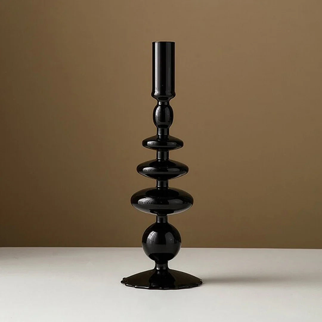 Royaleva Handgjorda Glasljushållare - Eleganta Dekorativa Accentbitar