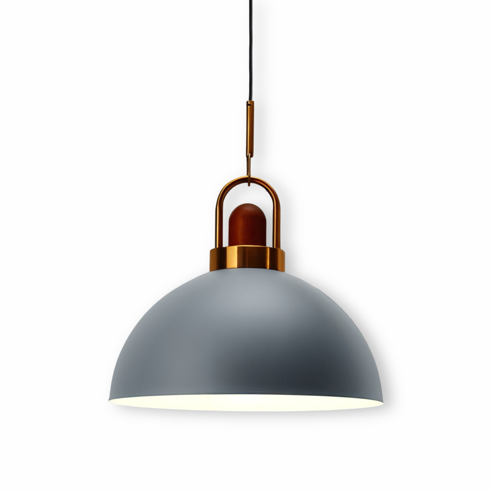 LumiMacaron Lampa | Nordisk metallhänglampa med LED, modern Macaron-design