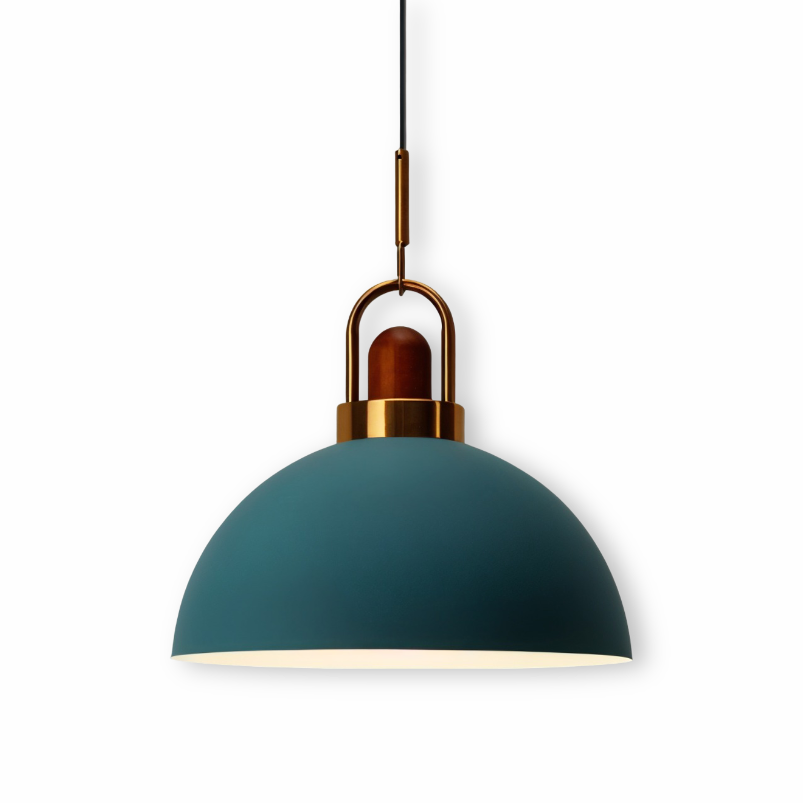 LumiMacaron Lampa | Nordisk metallhänglampa med LED, modern Macaron-design